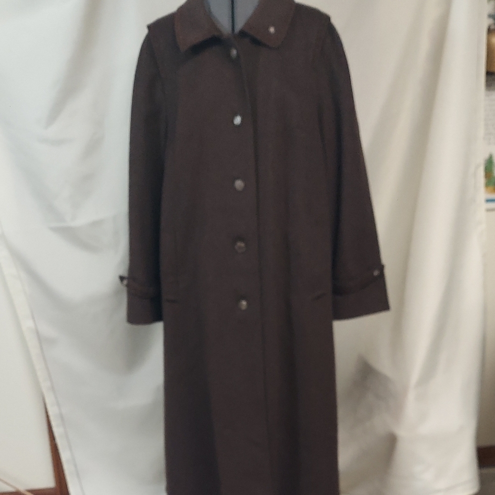 Elegant Brown Women's Coat